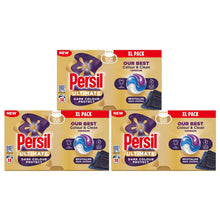 Load image into Gallery viewer, Persil XL Ultimate Washing Capsules Dark Colour Protect Stain Removal 38W, 3pk