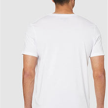 Load image into Gallery viewer, Jack &amp; Jones Jorcholl Mens Crew Neck T-shirt White Cotton Casual Tee Size XS