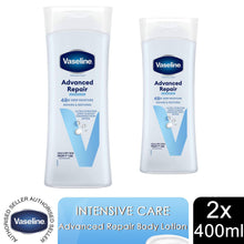 Load image into Gallery viewer, Vaseline Advanced Repair Body Lotion for Dry Skin 400ml, 2 Pack