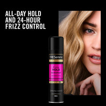 Load image into Gallery viewer, 3 Pack of 400ml Each Tresemme Professionals 24 H Frizz Control Hairspray