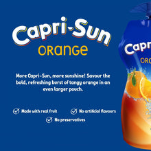 Load image into Gallery viewer, Capri Sun Kids Orange Juice Drink, Healthy Fruit Beverage with Vit C- 30x330ml
