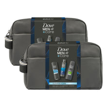 Load image into Gallery viewer, Dove Men+Care Cleanse+Care Washbag Gift Set 3 piece, Choose your pack 1,2,3 or 4