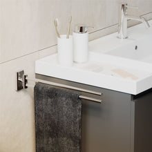 Load image into Gallery viewer, Cosmic Soap Dispenser Light Grey 200ml | Freestanding | 6.2x6.2x14.5 cm