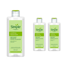 Load image into Gallery viewer, Simple Kind to Skin Soothing Facial Toner with Multi-Vitamines 200ml,3 or 6 Pack