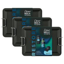Load image into Gallery viewer, Dove Men+Care Tin Clean Comfort Essentials 2Pcs Gift Set for Him with Socks