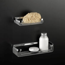 Load image into Gallery viewer, COSMIC Shower Basket Grey 30x12x6.5 cm | Screw Mount