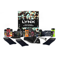 Load image into Gallery viewer, Lynx Advent Calendar 24 Day Grooming Gift Set with Shower Gel Deodorant &amp; Sprays