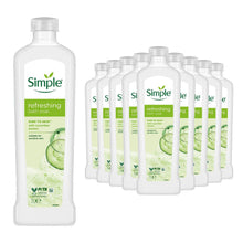 Load image into Gallery viewer, Simple Refreshing Bath Soak Cucumber Extract 1L 24-Pack Bulk