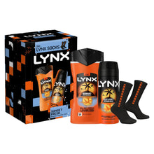 Load image into Gallery viewer, LYNX Sunset Fresh Duo &amp; Socks Gift Set 2 piece, Choose Your Pack Size 1,2,3 or 4