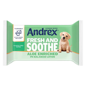 Andrex Washlets Skin Kind Flushable Toilet Wipes, 24 Packs of 36 Wipes