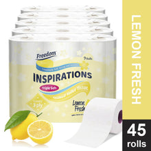 Load image into Gallery viewer, Freedom Inspirations Quilted 3 Ply Scented Toilet Paper - 45 / 90 / 135 Rolls