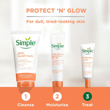 Load image into Gallery viewer, Simple Face Wash-Moisturising, Refreshing, Clear Pore Scrub or Glow 150ml, 6Pack