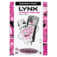 Load image into Gallery viewer, Lynx Attract for Her Duo Gift Set Women&#39;s Fragrance Spray &amp; Shower Gel