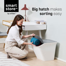 Load image into Gallery viewer, SmartStore Collect Stack-it Multipurpose Storage Bin With Lid, 37L - Medium