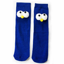 Load image into Gallery viewer, Flo Novelty Cotton Knee High Large Big Eyes Socks, UK Size 7-11