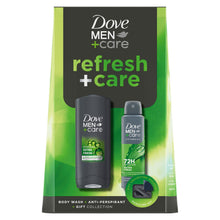 Load image into Gallery viewer, Dove Men+Care Refresh, Extra Fresh Body Wash, Deodorant and Manicure Gift Set