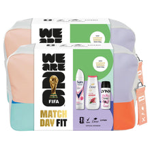 Load image into Gallery viewer, FIFA Match Day Fit Gift Set for Her with Body Wash Body Spray and Wash Bag