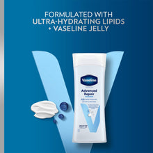 Load image into Gallery viewer, Vaseline Advanced Repair Body Lotion &amp; Lip Therapy Duo 400ml + 20g