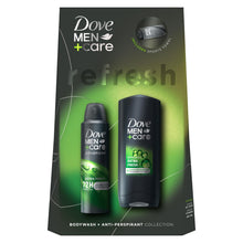Load image into Gallery viewer, Dove Men+Care Refresh Extra Fresh 2 Pieces Gift Set for Him with Sports Towel