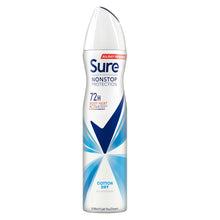 Load image into Gallery viewer, Sure Women Anti-perspirant 72H Nonstop Protection Cotton Dry Deodorant, 3x250ml