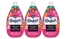 Load image into Gallery viewer, Comfort Tropical Lily Fabric Conditioner 58 washes, 3 Pack of 870ml