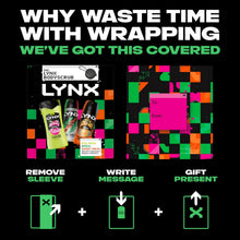 Load image into Gallery viewer, LYNX All Stars Trio &amp; Body Scrub Gift Set 3 piece, Choose Your Pack Size 1,2,3 or 4