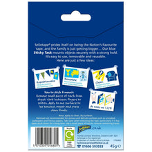 Load image into Gallery viewer, 5x Sellotape Sticky Tack for Home &amp; Office, Reusable Blue Tack Adhesive, 45g