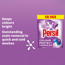 Load image into Gallery viewer, Persil XXL 3 in-1 Washing Capsules Colour Protect Keeps Colour Bright 48W, 3pk
