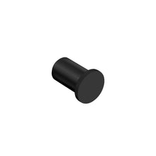Load image into Gallery viewer, COSMIC Hook Black Matte Installation with Screws Measures 3 x 4 x 3 cm