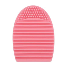 Load image into Gallery viewer, Silicone Egg Sponge Scrubber Make-Up Brush Cleaner - Pink