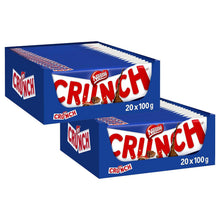 Load image into Gallery viewer, Nestle Sharing Bars, Crunch Milk Chocolate 20x100g (2 Pack)