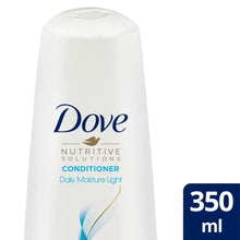 Load image into Gallery viewer, Dove Daily Moisture Light Conditioner Everyday Care For Fine Hair 350ml, 3pack