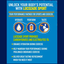 Load image into Gallery viewer, Lucozade Sport Orange Isotonic Drink with Sugars and Sweetener 750ml, 12 Pack