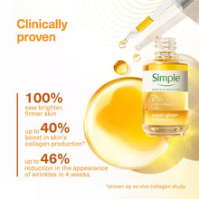 Load image into Gallery viewer, Simple Super Glow+ Bi-Phase Serum 30ml 10 Pack with Pro-Collagen Glow