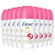 Load image into Gallery viewer, Dove Roll On Go Fresh Pomegranate 72H Lasting Women's Anti-Perspirant 50ml, 9pk