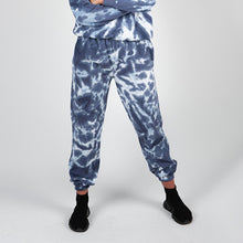 Load image into Gallery viewer, Wellworth Womens Blue Tie Dye Joggers XL Soft Casual Everyday Loungewear