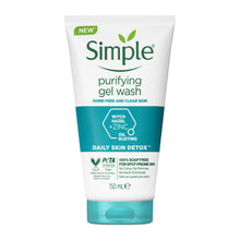 Load image into Gallery viewer, 2x150ml Simple Kind to Skin Moisturising/Purifying FacialWash for Sensitive Skin