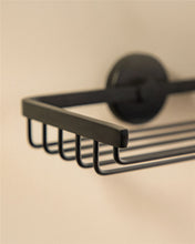 Load image into Gallery viewer, COSMIC Shower Basket Black Matte, Screw Mount, 20x11.5x5 cm
