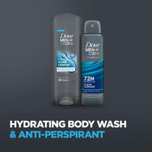 Load image into Gallery viewer, Dove Men+Care Gift Set Cleanse+Care Duo Bodywash &amp; Advanced Antiperspirant