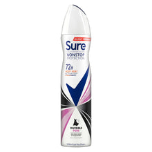Load image into Gallery viewer, Sure Women Antiperspirant 72H Nonstop Protection Invisible Pure Deodorant, 3x250ml