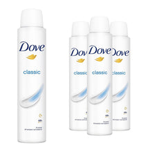 Load image into Gallery viewer, Dove Classic Anti-Perspirant with 48H Sweat Protection Deo for Women 200ml, 3pk