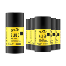 Load image into Gallery viewer, Got2b Glued Wax Stick 50g Strong Hold Hair Styling Stick, 6 Pack