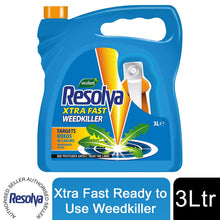 Load image into Gallery viewer, Resolva Xtra Fast Ready to Use Weedkiller for Home &amp; Garden Use, 3 Litres