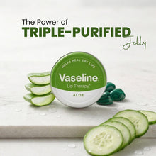 Load image into Gallery viewer, Vaseline Lip Balm Aloe Vera 20g, 8 Pack Lip Therapy Soothing Moisturising Care