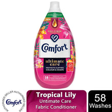 Load image into Gallery viewer, Comfort Fabric Conditioner Tropical Lily Ultra-concentrated 870 ml - 58 Wash