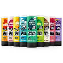 Load image into Gallery viewer, Original Source Vegan Shower Gel with 100% Natural Fragrance 250 or 335ml, 6Pk