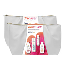 Load image into Gallery viewer, Dove Discover Ultimate Beauty Bag Gift Set , Body Wash, Deodorant &amp; Lotion