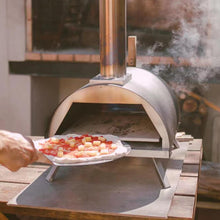 Load image into Gallery viewer, Haven Pizza Oven with Raincover and Pizza Paddle for Wood-Fire Pizza