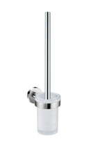 Load image into Gallery viewer, COSMIC Toilet Brush Holder Light Grey, Screw Mount, 7.6x11.3x36 cm