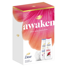 Load image into Gallery viewer, Dove Awaken Duo Advance Gift Set with Revive &amp; Anti Stress Bodywash 225ml